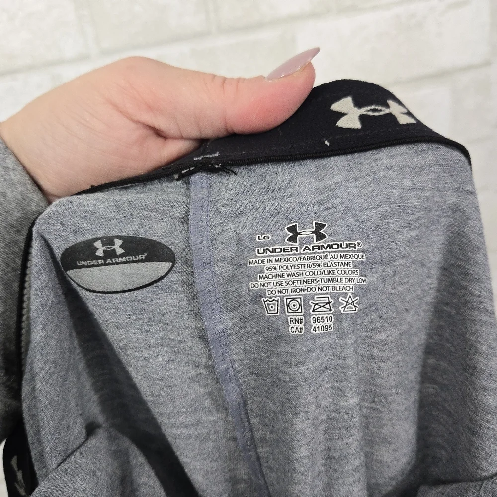Under Armour gray athletic shorts